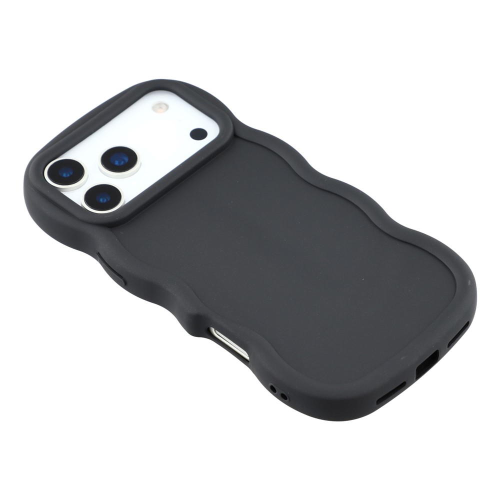  iPhone 17 Pro Mobilskal Wavy Svart