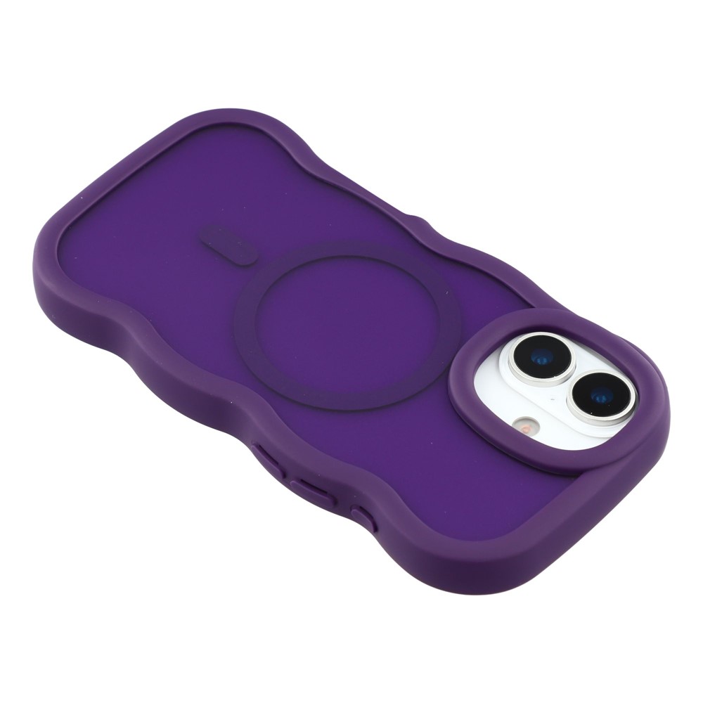  iPhone 17 Skal MagSafe Wavy Matt Lila