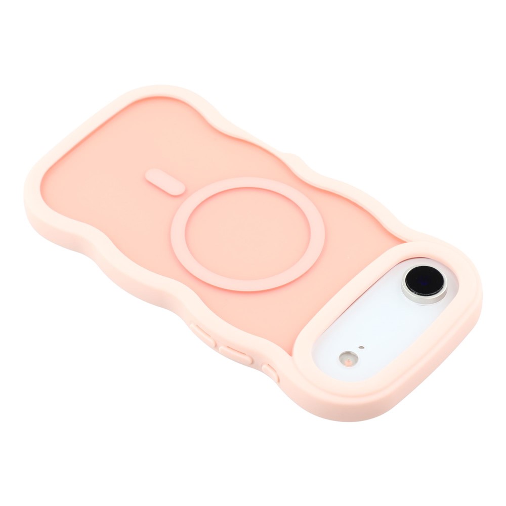  iPhone Air Skal MagSafe Wavy Matt Ljus Rosa