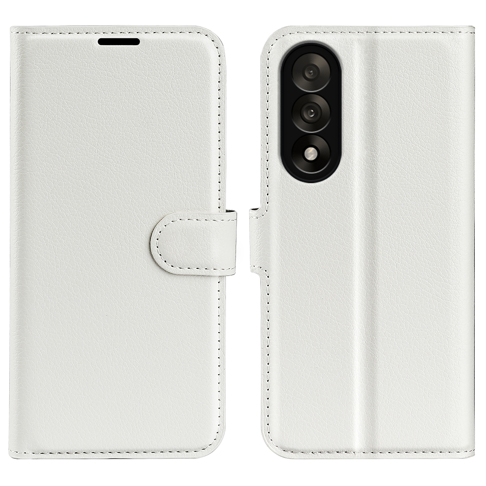  OnePlus Nord 5 5G Fodral Litchi Läder Vit
