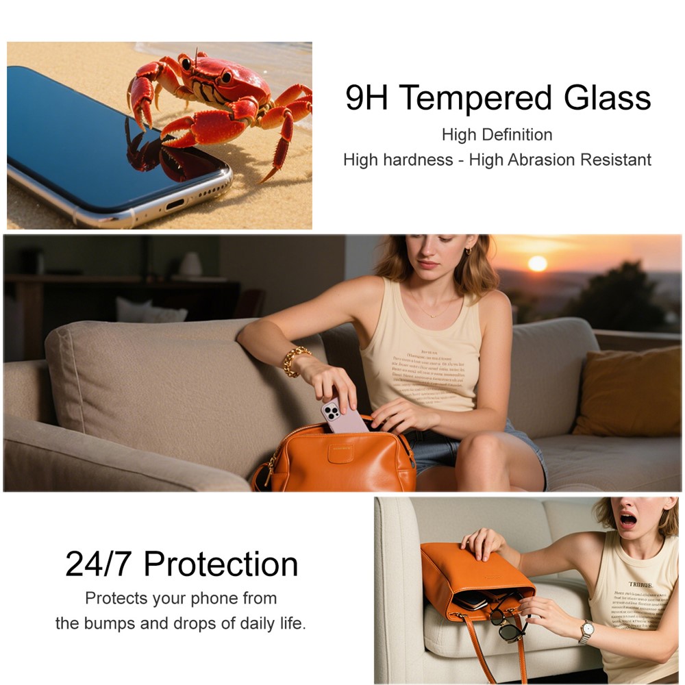 IMAK IMAK Motorola Moto G86 Power / G86 5G Skärmskydd Härdat Glas