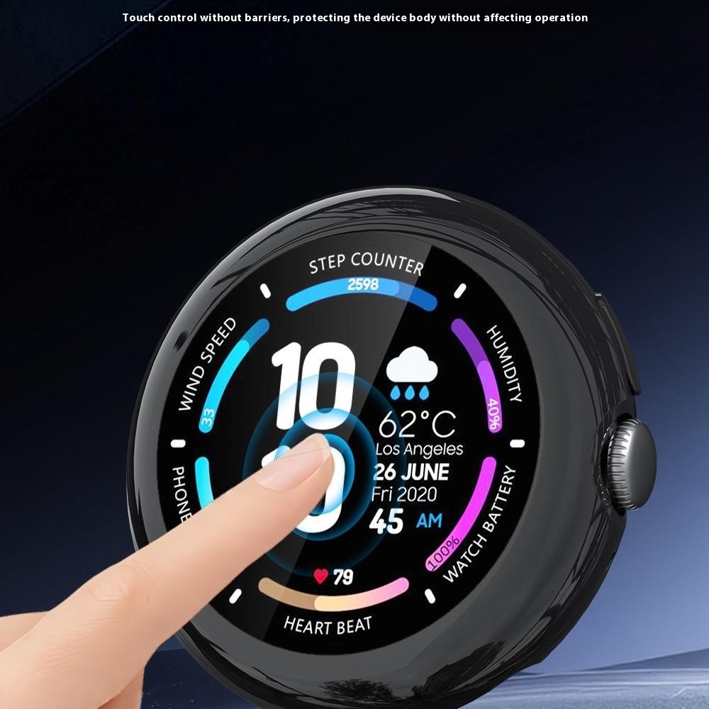  Google Pixel Watch 4 45 mm Skal TPU Transparent