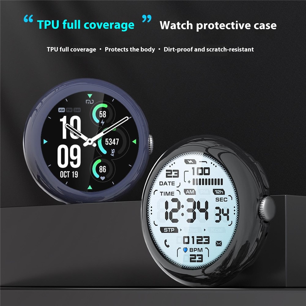  Google Pixel Watch 4 45 mm Skal TPU Transparent