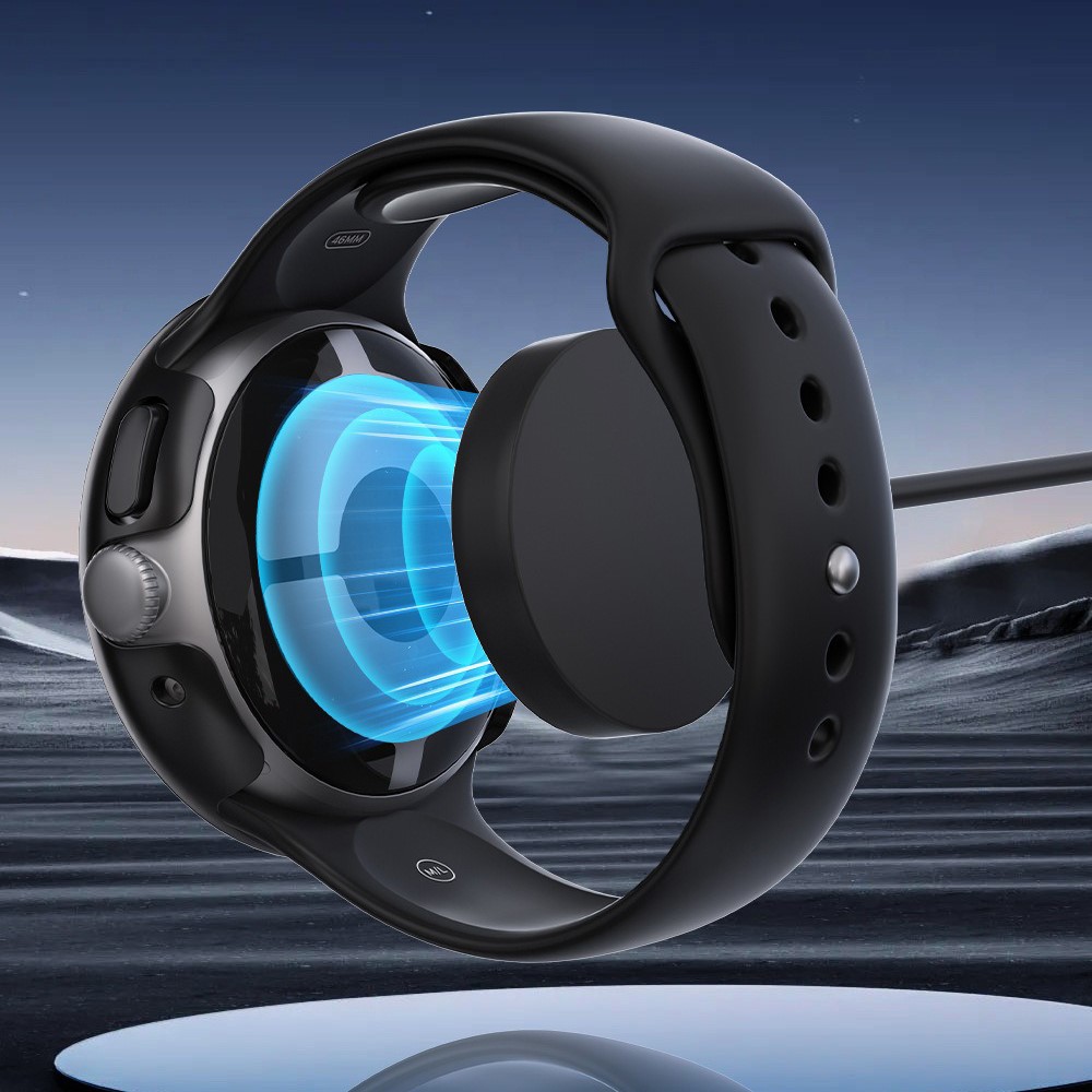  Google Pixel Watch 4 45 mm Skal Härdat Glas Svart