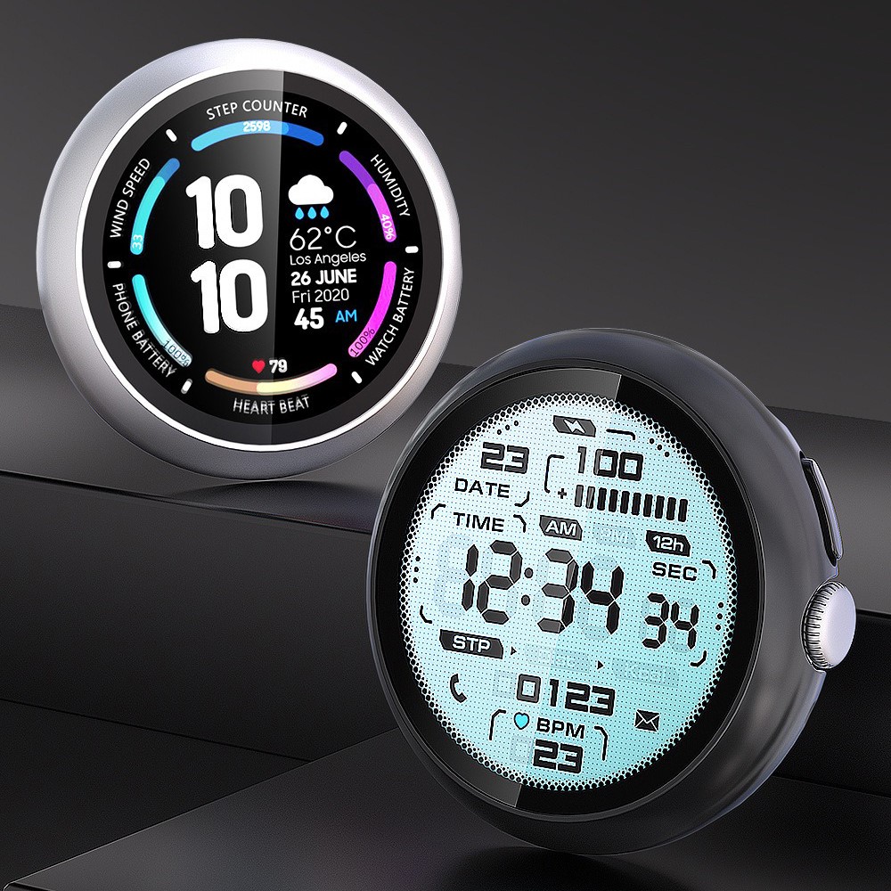  Google Pixel Watch 4 45 mm Skal Härdat Glas Transparent