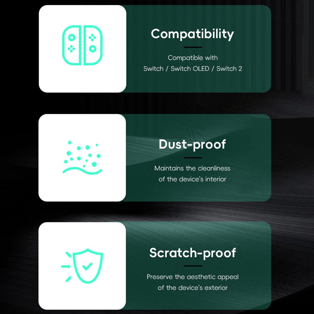 DATA FROG DATA FROG Nintendo Switch 2 / Nintendo Switch Dammskydd