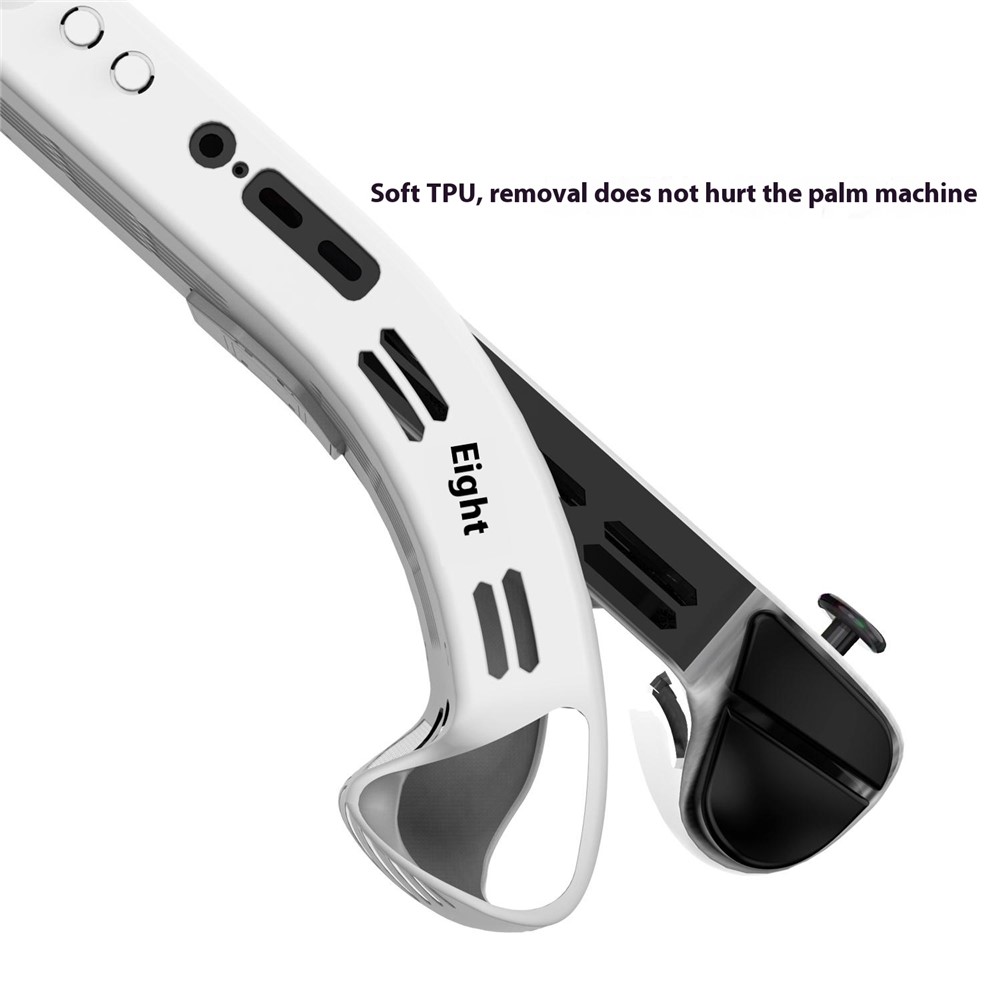  Lenovo Legion Go S Skal Kickstand Vit