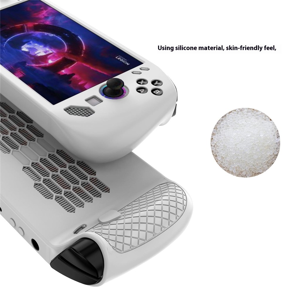  Lenovo Legion Go S Skal Silikon Vit