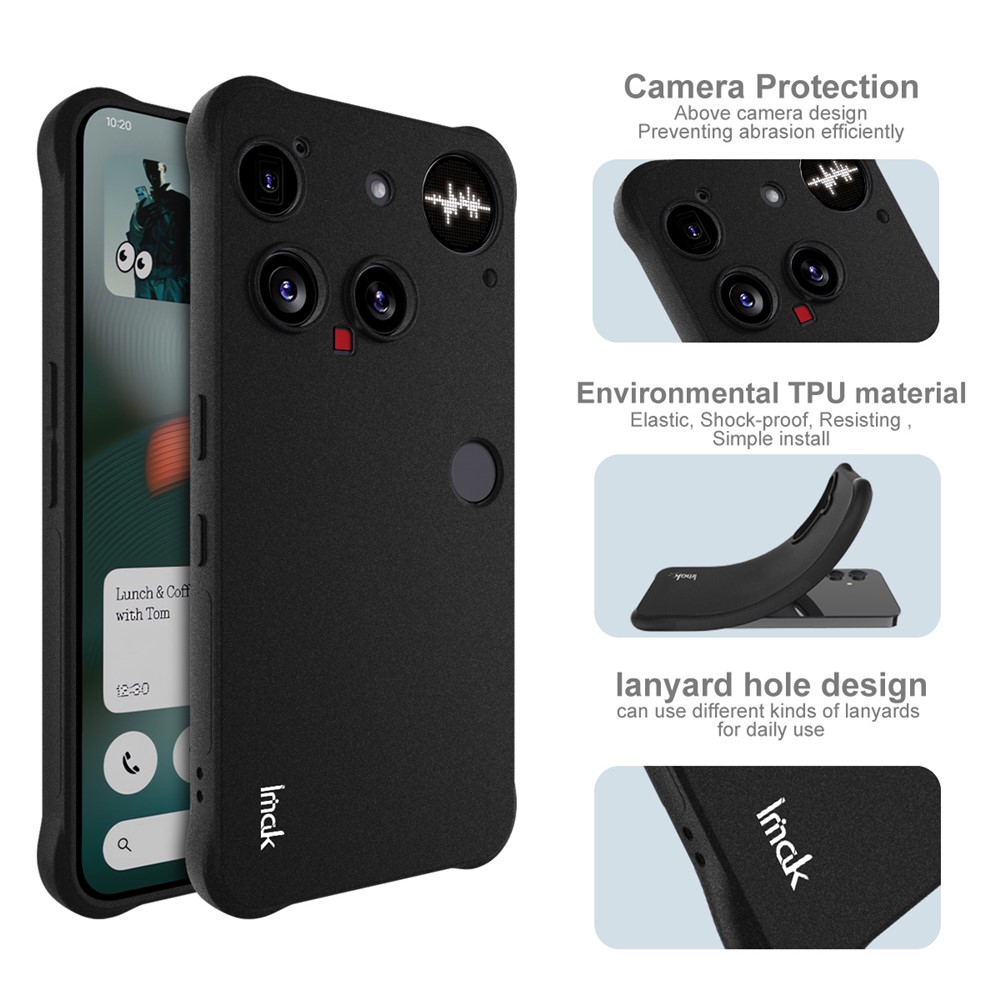 IMAK IMAK Nothing Phone 3 Skal Airbag Shockproof Svart