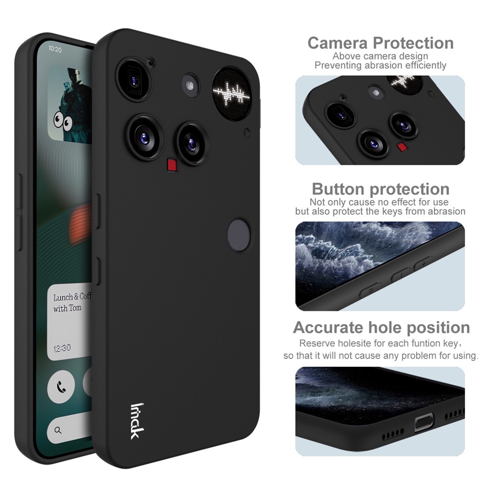 IMAK IMAK Nothing Phone 3 Skal Soft TPU Svart