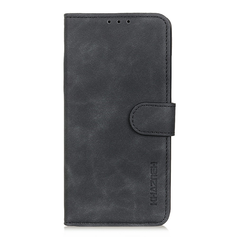KHAZNEH KHAZNEH Xiaomi Redmi 15C Fodral Retro Läder Svart