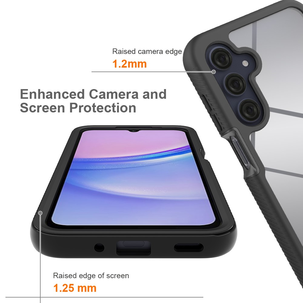  Samsung Galaxy A17 Skal 360 Defense Svart