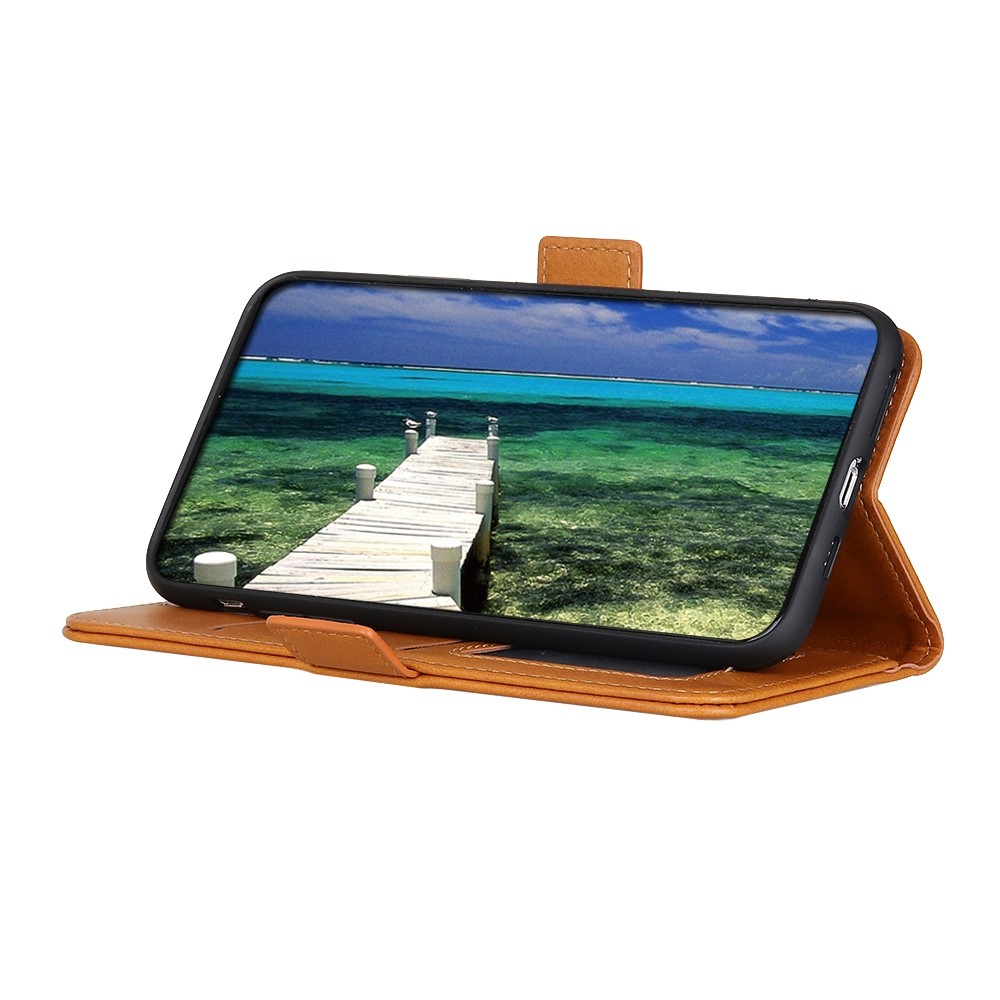  Samsung Galaxy Xcover 7 Fodral Läder Ljus Brun