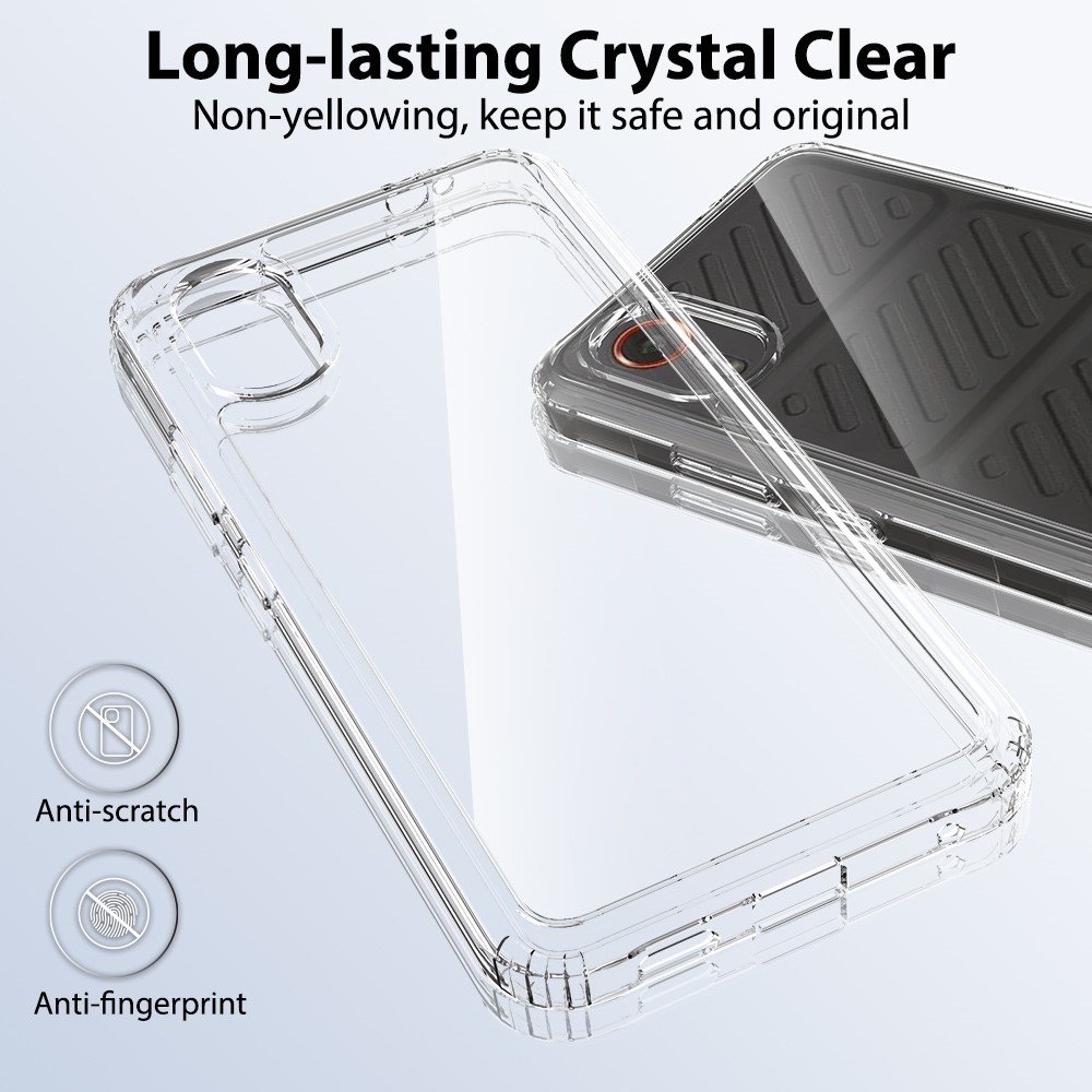  Samsung Galaxy Xcover 7 Skal TPU / Akryl Transparent