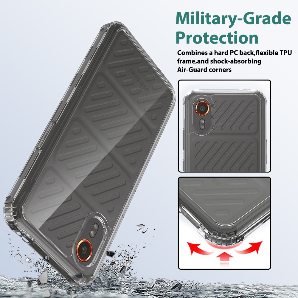  Samsung Galaxy Xcover 7 Skal TPU / Akryl Transparent