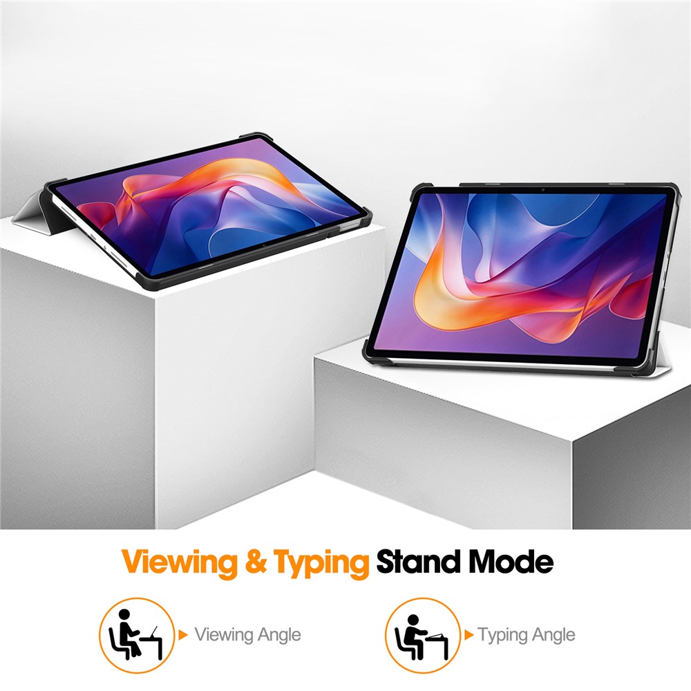  Xiaomi Redmi Pad 2 Fodral Tri-Fold Katt
