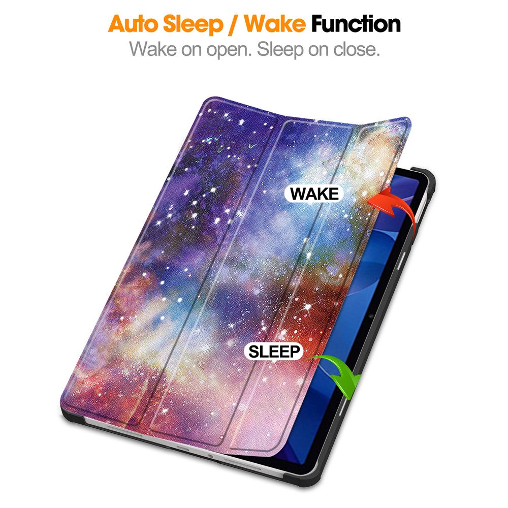  Xiaomi Redmi Pad 2 Fodral Tri-Fold Cosmic Space