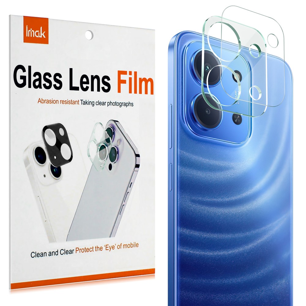 IMAK IMAK Xiaomi Redmi 15C Linsskydd Härdat Glas Transparent