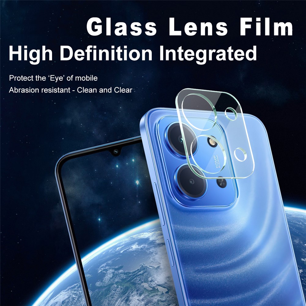 IMAK IMAK Xiaomi Redmi 15C Linsskydd Härdat Glas Transparent