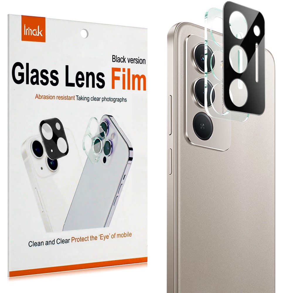 IMAK IMAK Xiaomi Redmi 15 Linsskydd Härdat Glas Svart