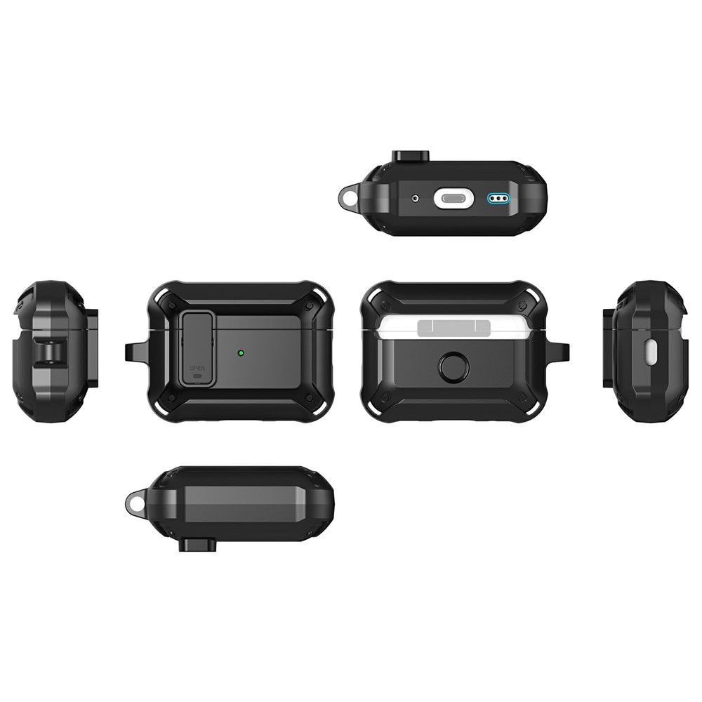  AirPods Pro 3 Skal Shockproof Hybrid Armor Vit