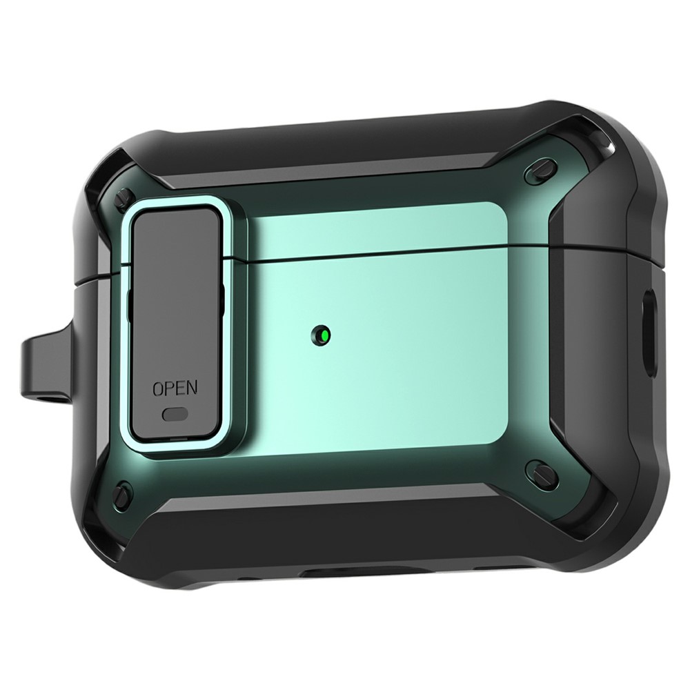  AirPods Pro 3 Skal Shockproof Hybrid Armor Grön