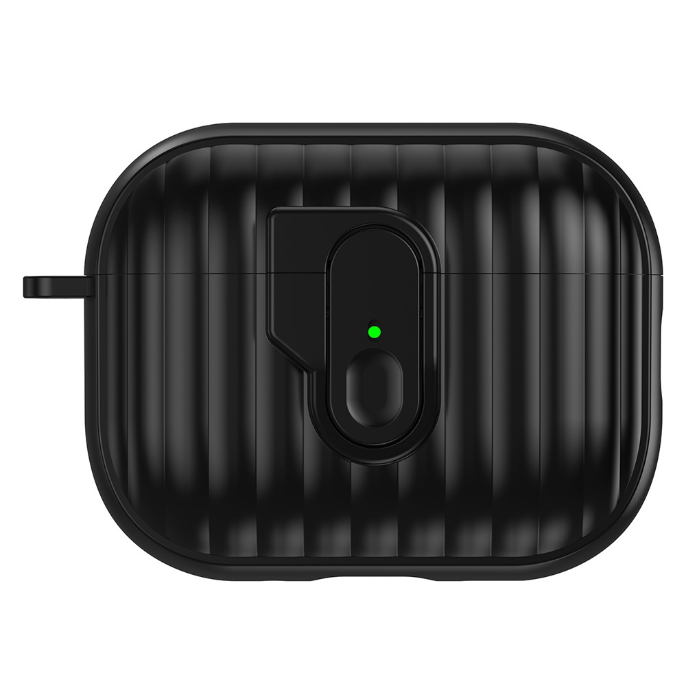  AirPods Pro 3 Skal Hybrid Shell Texture Svart