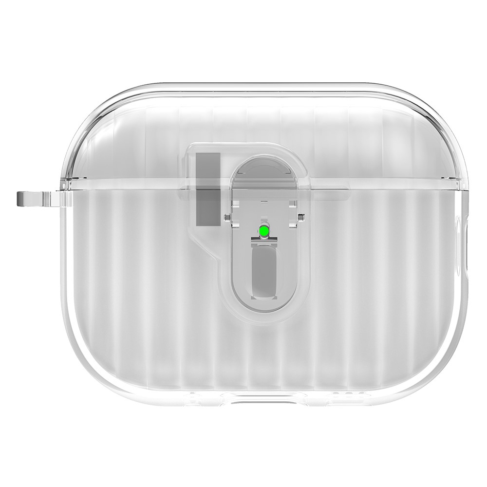  AirPods Pro 3 Skal Hybrid Shell Texture Transparent