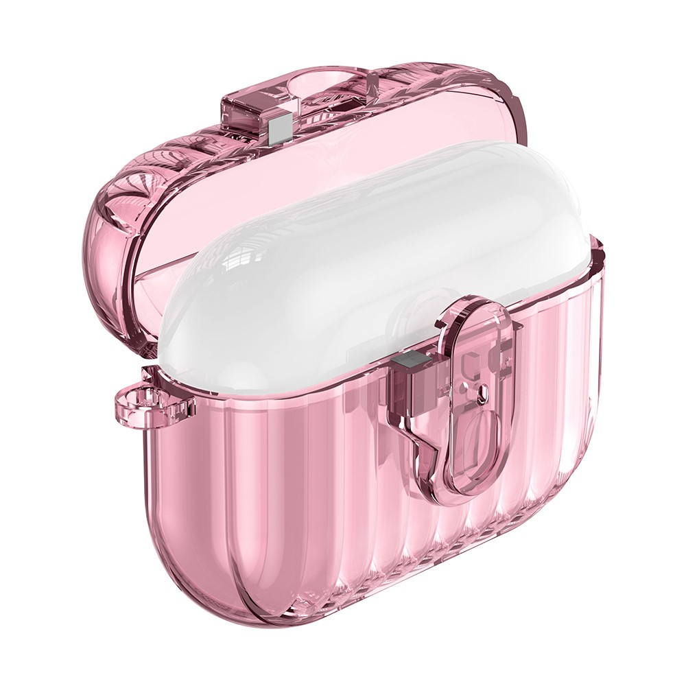  AirPods Pro 3 Skal Hybrid Shell Texture Rosa