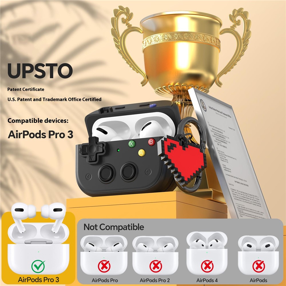  AirPods Pro 3 Skal Game Console Rosa
