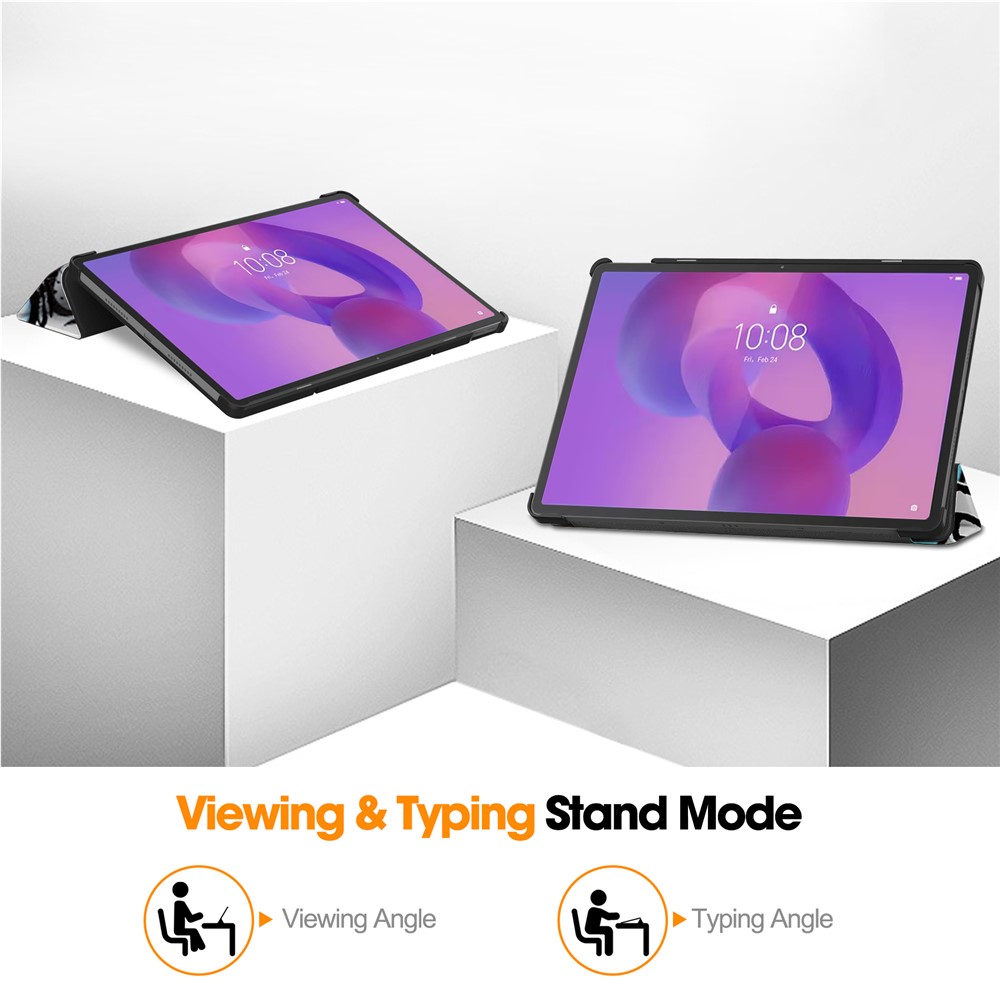  Lenovo Idea Tab Pro Fodral Tri-Fold Graffiti