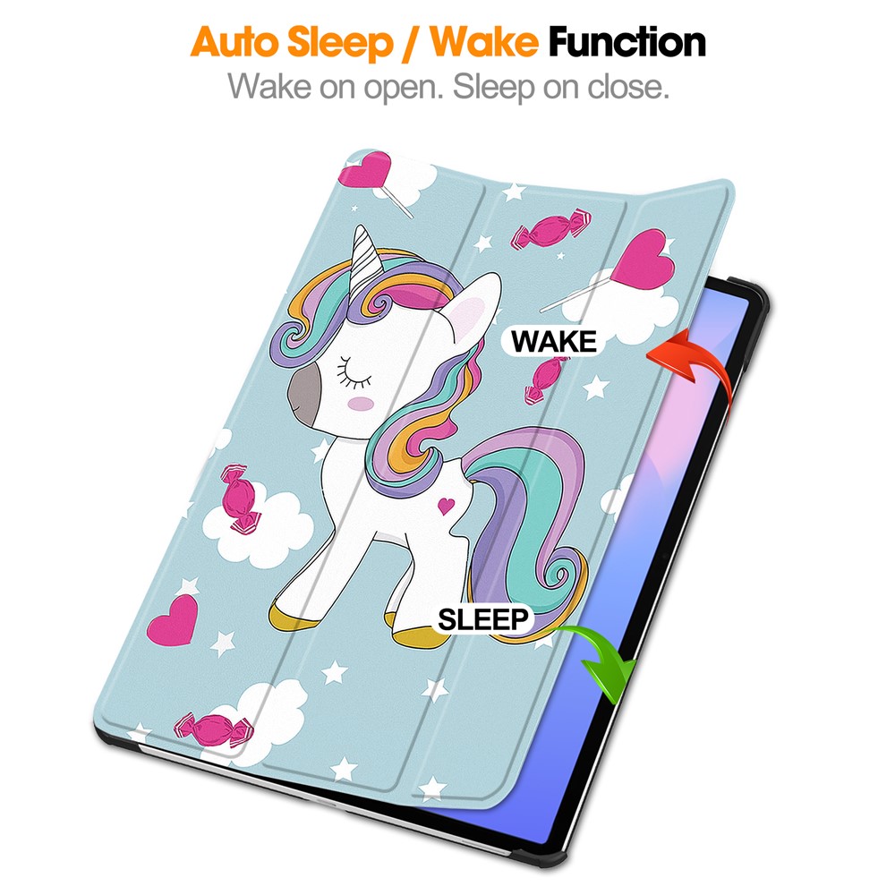  Samsung Galaxy S10 FE Plus Fodral Tri-Fold Enhörning