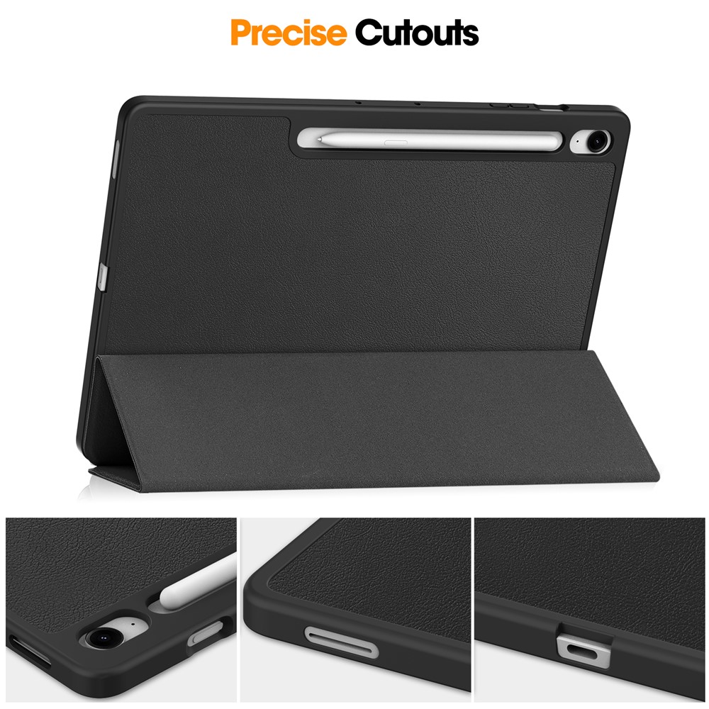  Samsung Galaxy Tab S10 FE Plus Fodral Tri-Fold Pennhållare