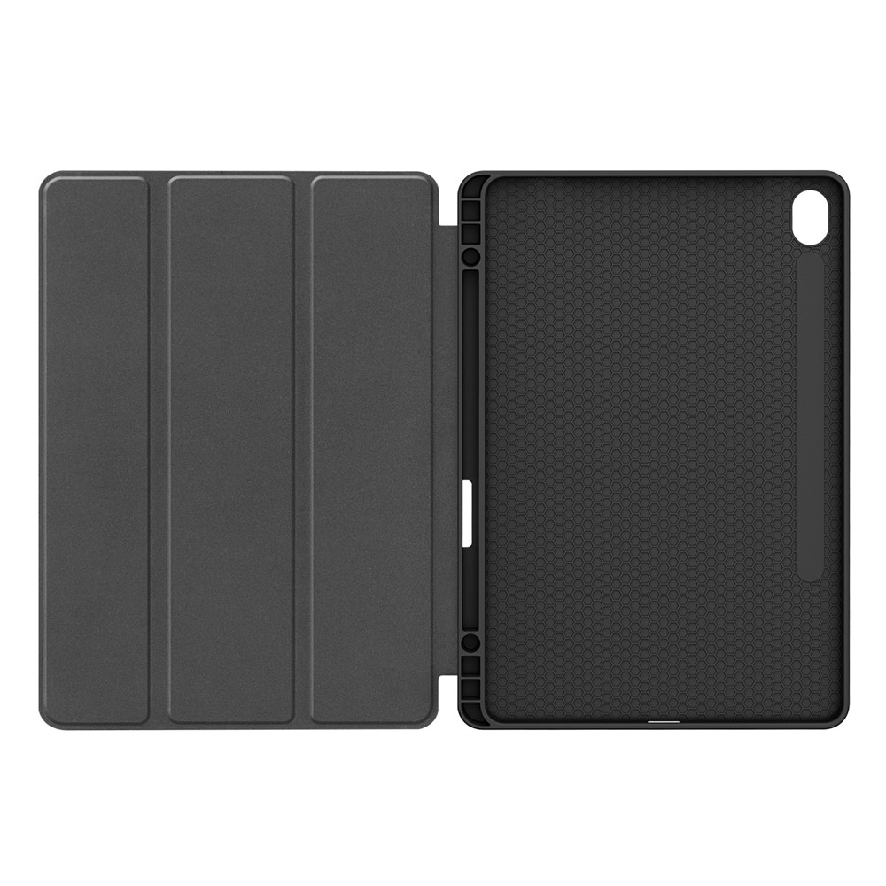  Samsung Galaxy Tab S11 Fodral Tri-Fold Läder Roséguld
