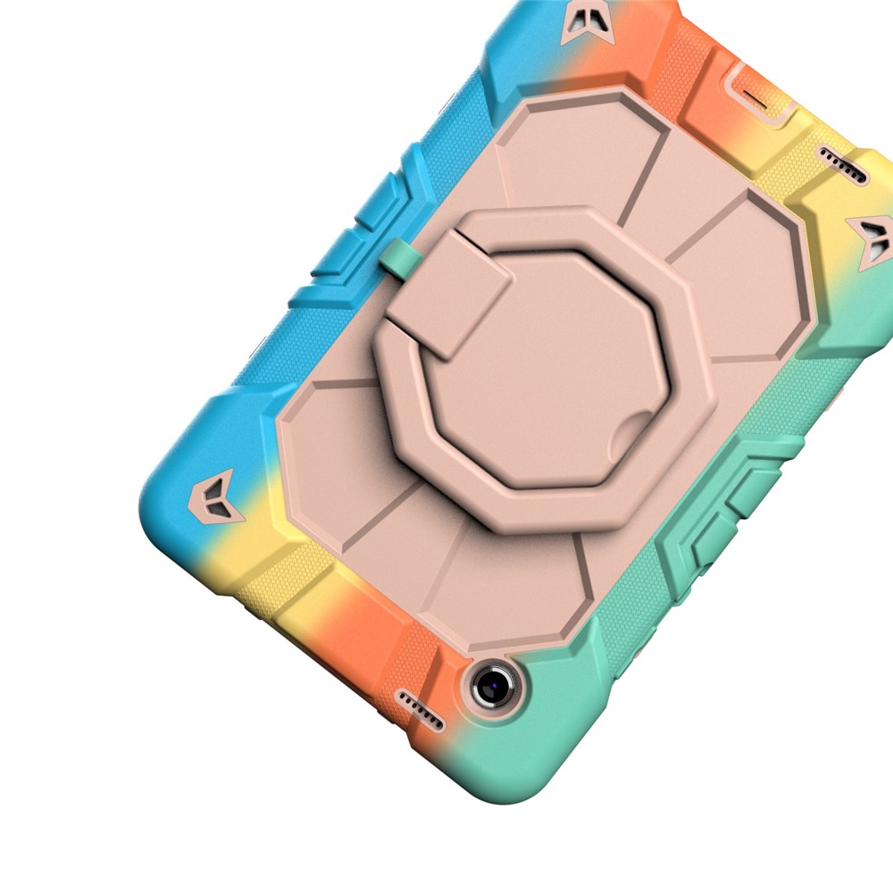  Galaxy Tab A11 Skal Kickstand Shockproof Rainbow