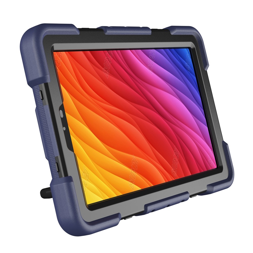  Galaxy Tab A11 Skal Kickstand Shockproof Mörk Blå / Svart