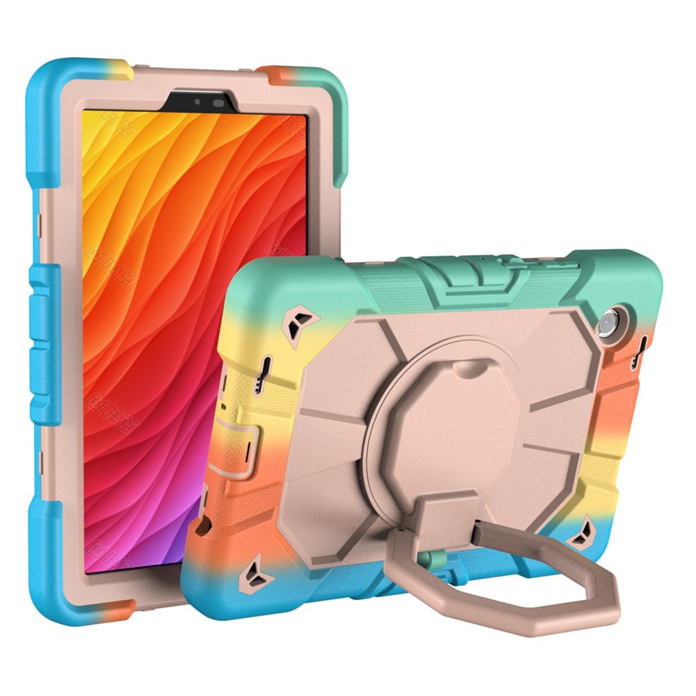  Galaxy Tab A11 Plus Skal Kickstand Shockproof Rainbow