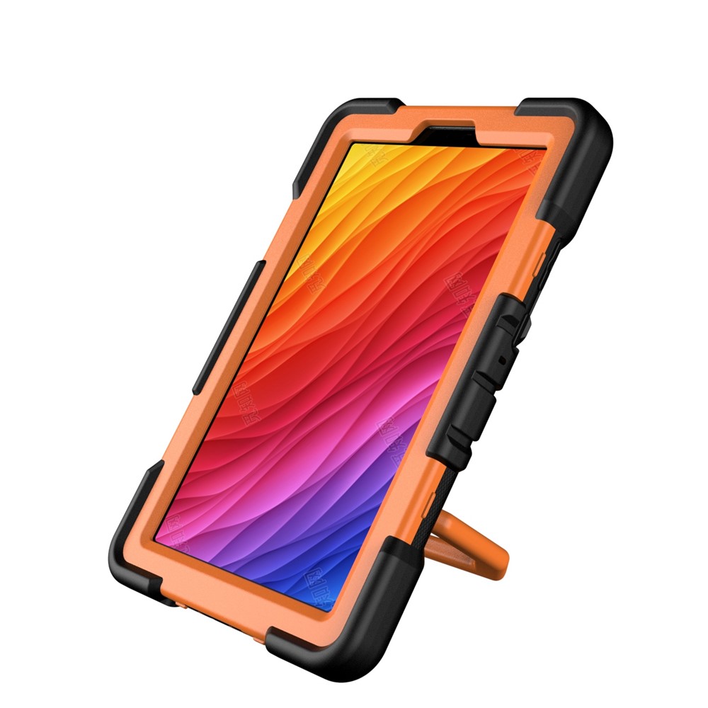  Galaxy Tab A11 Plus Skal Kickstand Shockproof Svart / Orange
