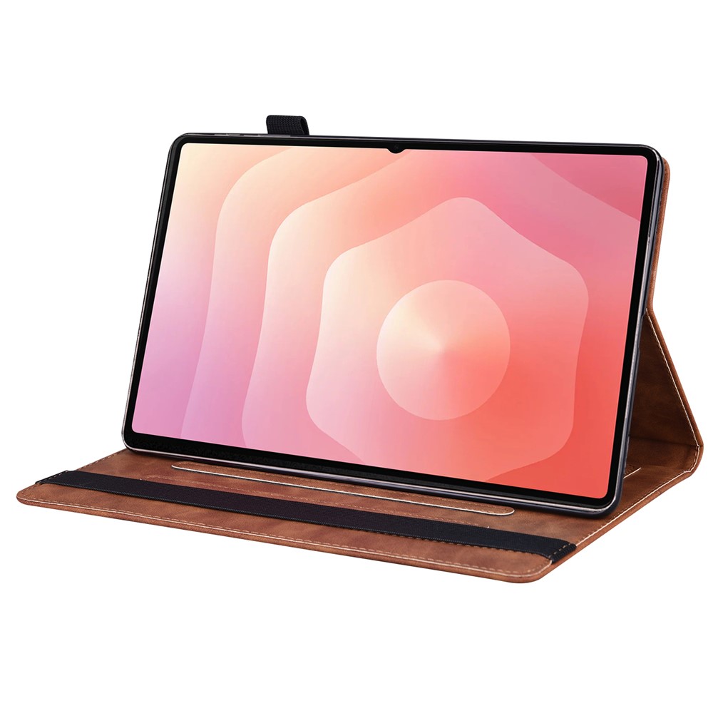 Samsung Galaxy Tab S11 Ultra Fodral Med Frontficka Brun