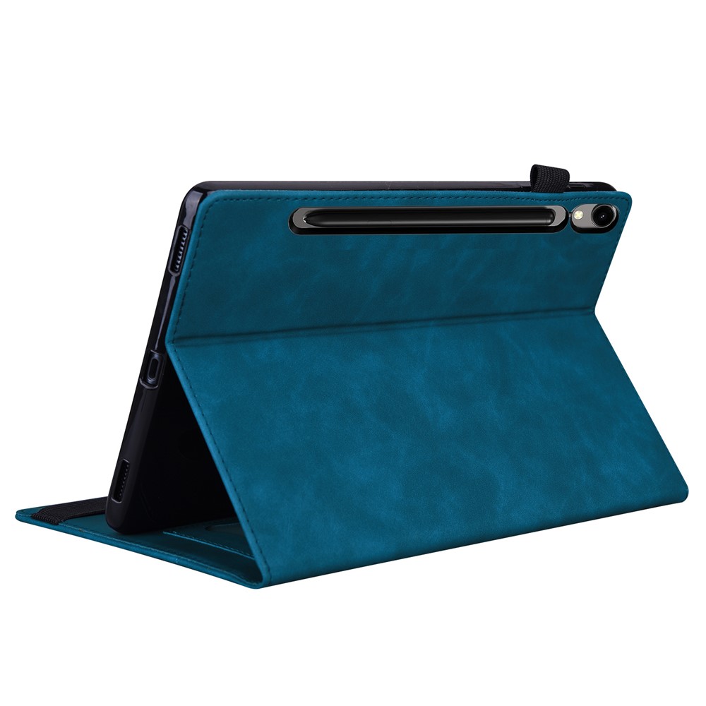  Samsung Galaxy Tab S11 Ultra Fodral Med Frontficka Blå