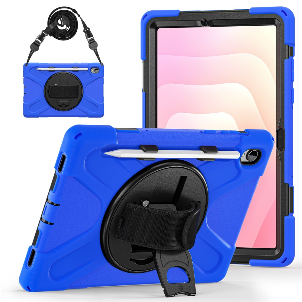  Samsung Galaxy Tab S11 Skal Shockproof Hybrid Kickstand Blå