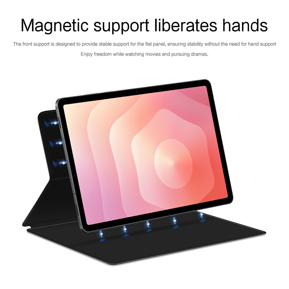  Samsung Galaxy Tab S11 Fodral Magnetiskt Svart