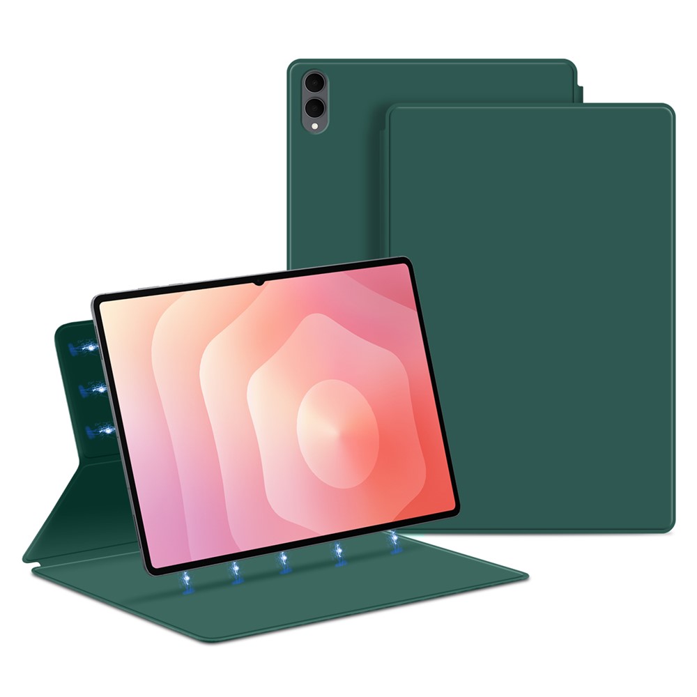  Samsung Galaxy Tab S11 Ultra Fodral Magnetiskt Grön