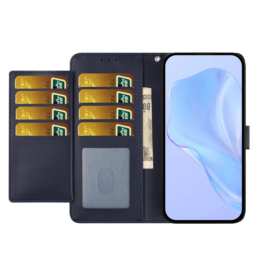  Xiaomi 15T Pro Fodral Läder Blå