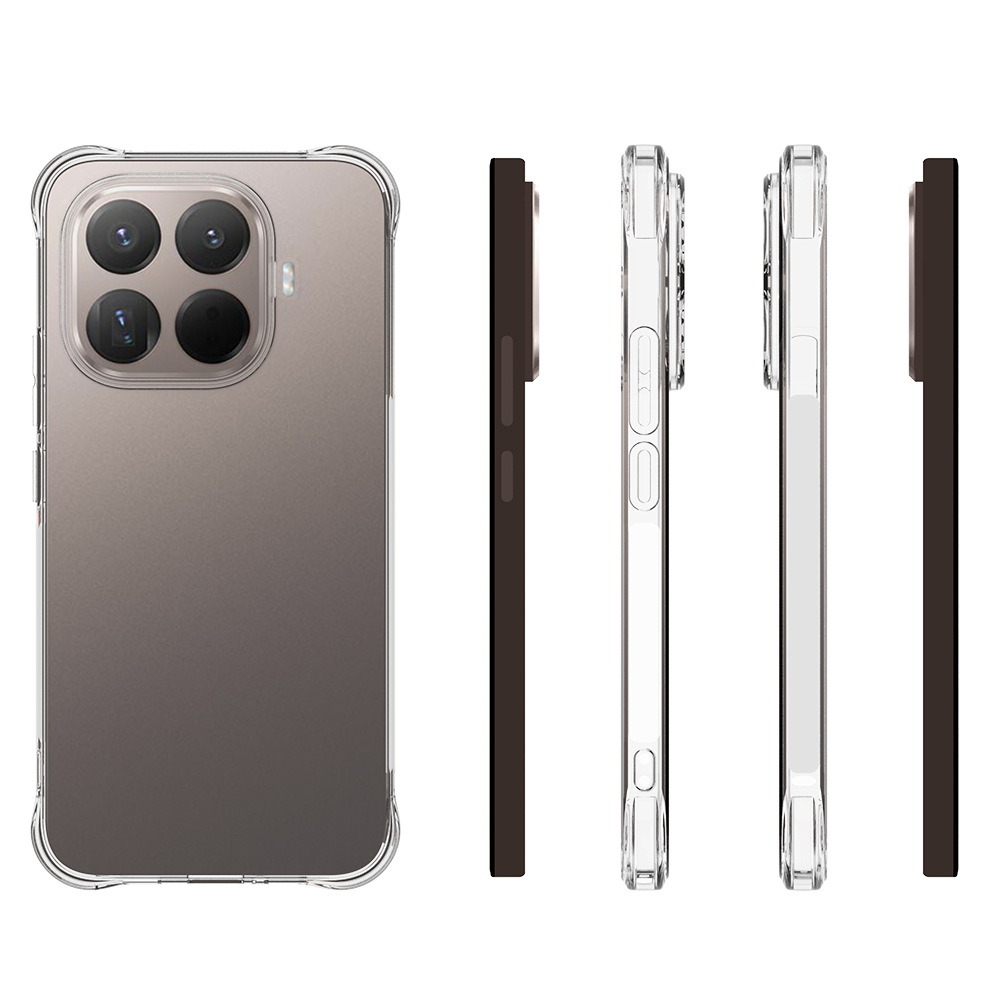 WANLONFENG WANLONFENG Xiaomi 15T Pro Skal Shockproof TPU Transparent