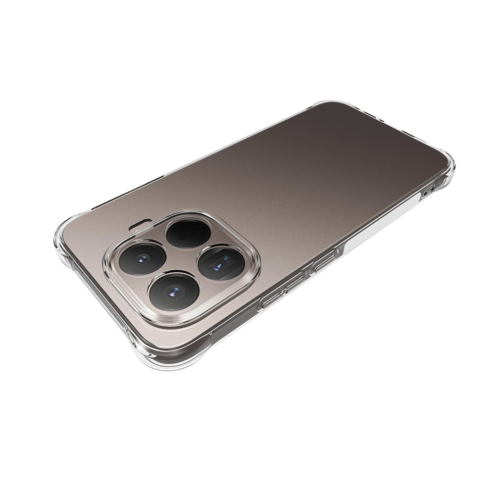 WANLONFENG WANLONFENG Xiaomi 15T Pro Skal Shockproof TPU Transparent