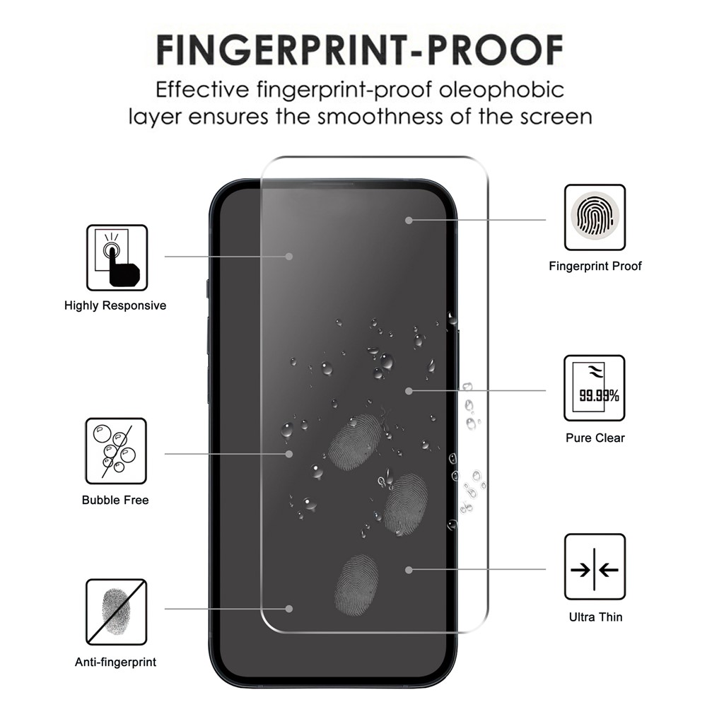  Xiaomi 15T / 15T Pro Skärmskydd Heltäckande Härdat Glas