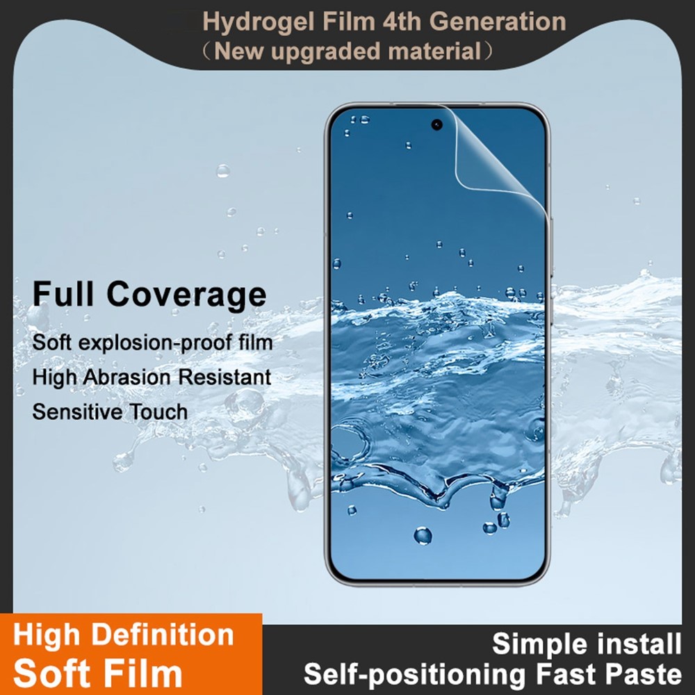 IMAK IMAK Xiaomi 15T / 15T Pro Skärmskydd Heltäckande TPU