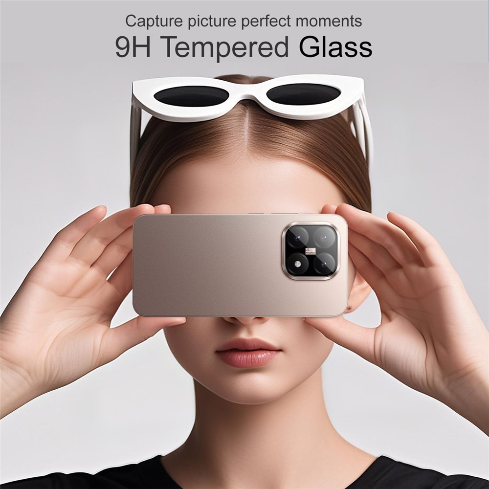 IMAK IMAK Xiaomi 15T Linsskydd Härdat Glas Svart