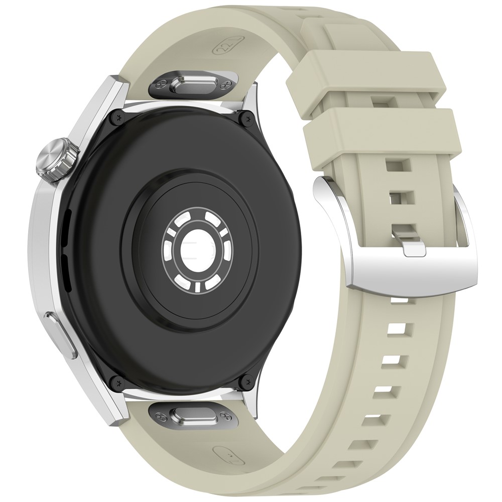  Klockarmband 22 mm Quick Release Silikon Grå